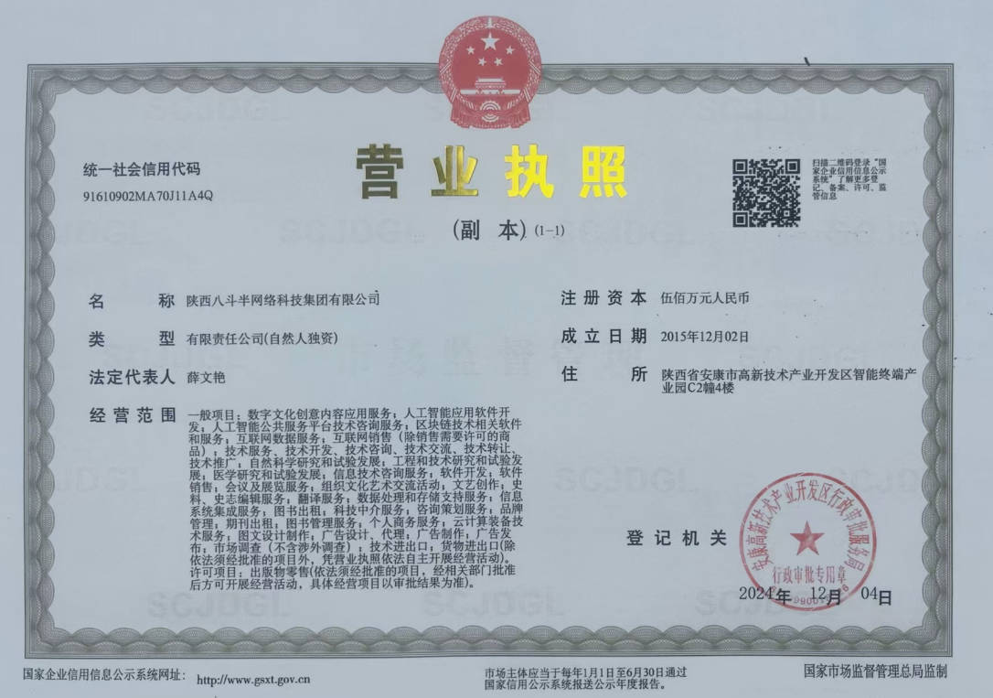 工商营业执照