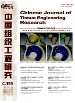 中国组织工程研究