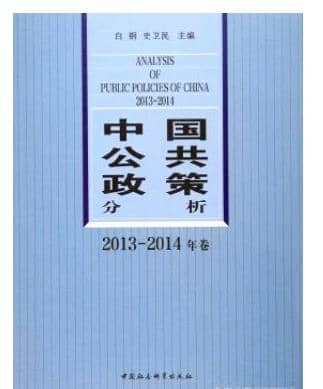 中国公共政策分析